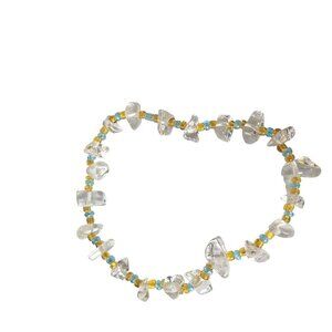 Boho Chic Gemstone Bracelet Colorful Beads Jewelry